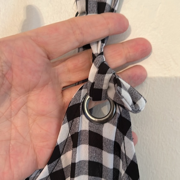 NWT Torrid 3 Gingham Georgette O Ring Cami - Picture 6 of 6